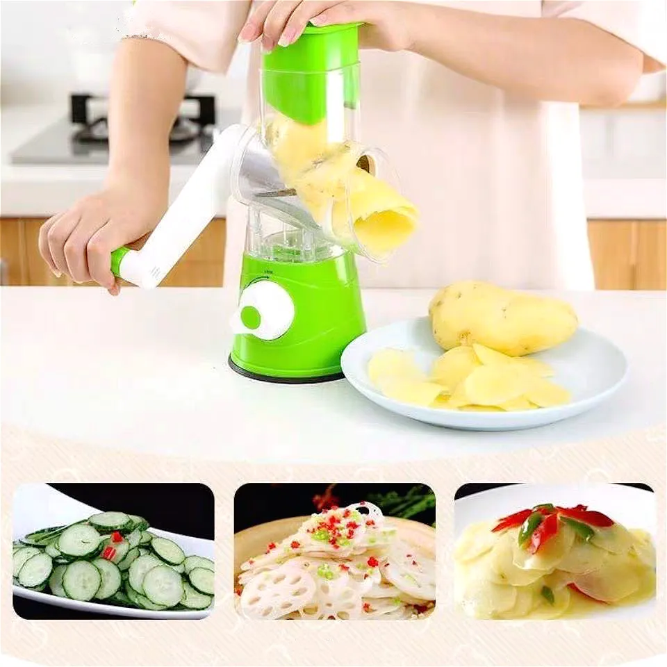 Кухонные аксессуары многофункциональная терка для овощей и фруктов 3 в 1