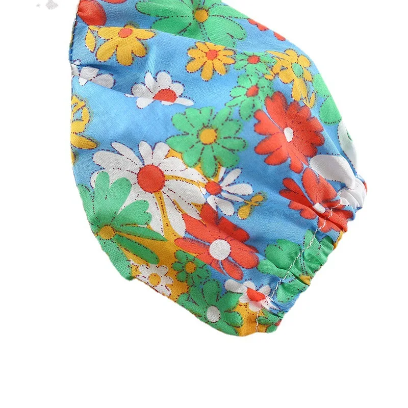 

Kids Costume Clothing Summer Princess Dress Girls Flower Print Children Dress 2021 Girl Children Korean Children Dress