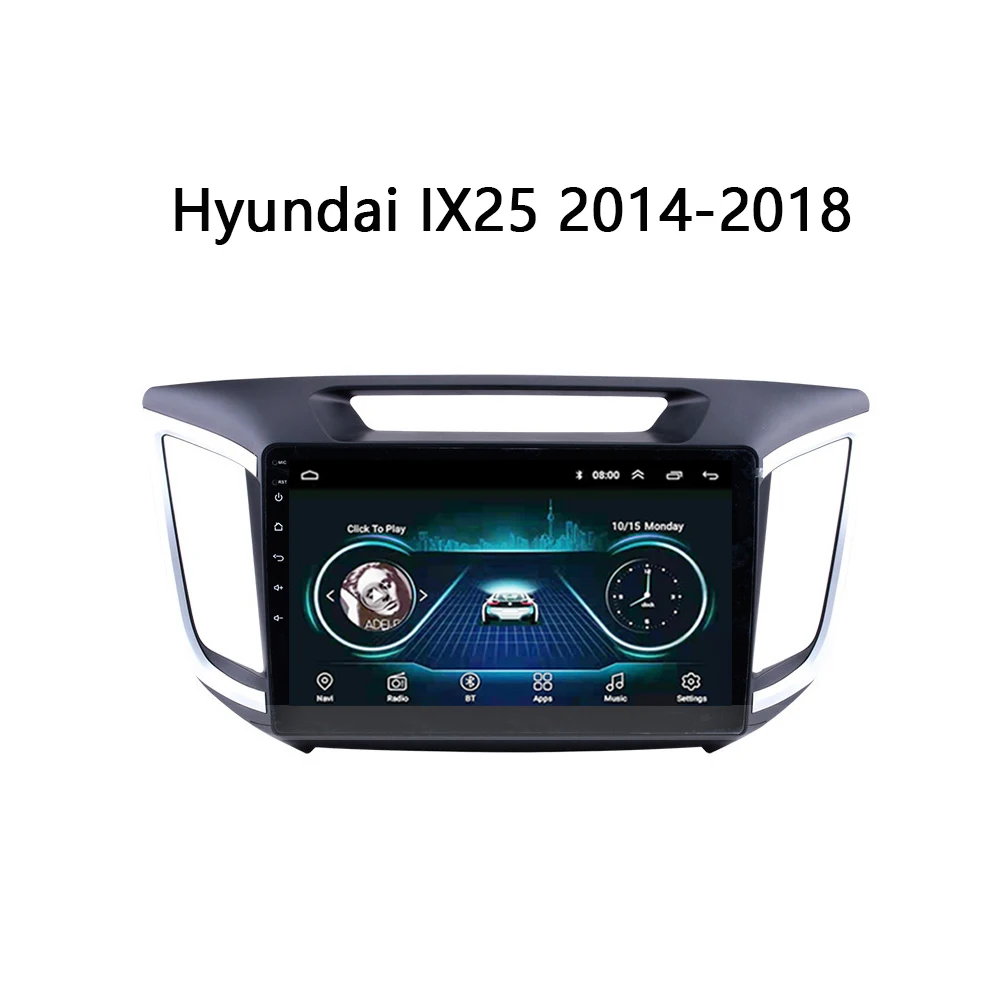 Автомобильное радио для Hyundai IX25 2014 2018 мультимедийная система видео дисплей аудио