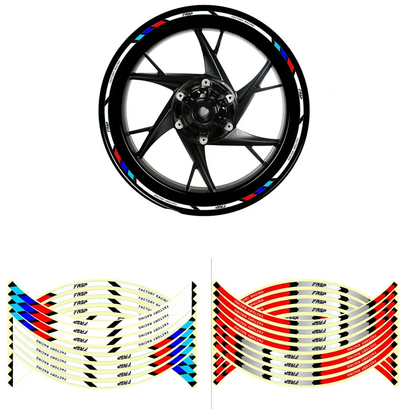 Светоотражающая полоса на обод колеса лента мотоцикл машину велосипед для Honda