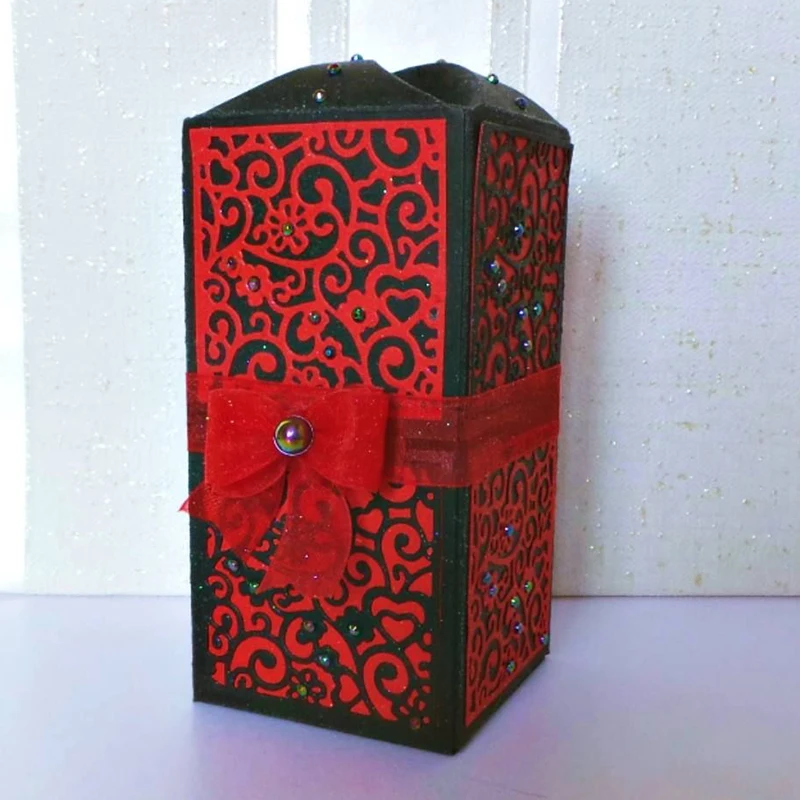 Gift Box Cut Dies DIY Scrapbooking Dies New Metal Steel Cutting Dies Stencils Book Photo Album Card Crafts Embossing