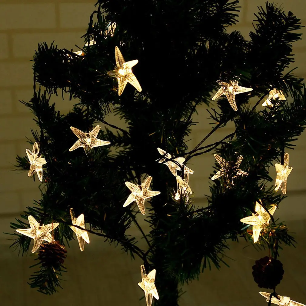 Бабочка Рождественская елка Морская звезда takraw шар струнный светильник Фея
