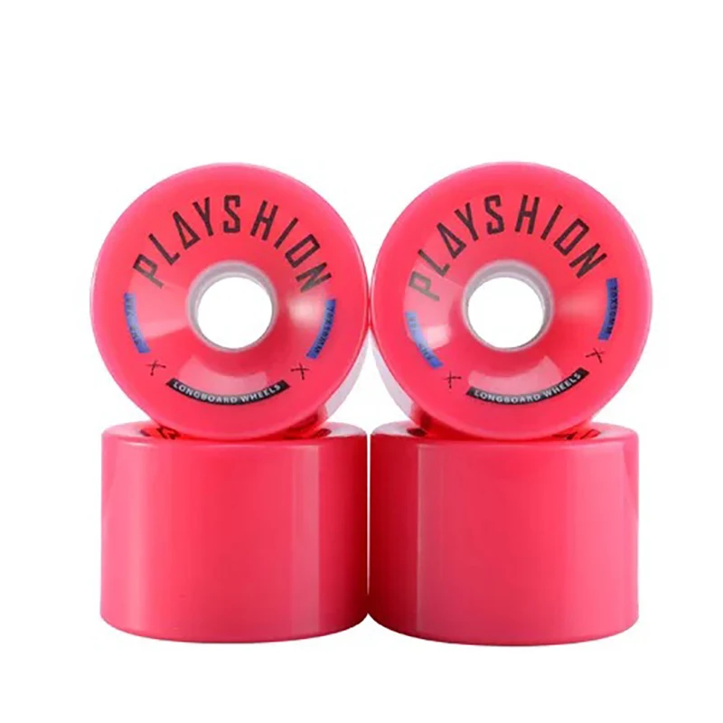 

70X51MM Pro Long Board Soft Wheels Transparent Solid 78A PU Road Wheel Surf Skate Cruiser Skateboard Replacement Wheel Supply