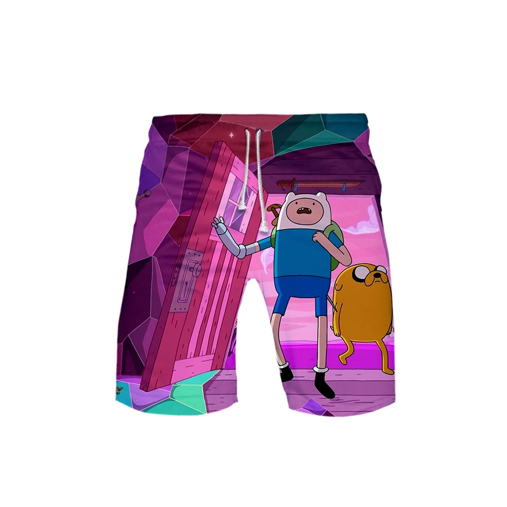 

Adventure Time Finn And Jake The Dog Face Swimwear Swim Shorts Trunks Beach Board Shorts Swimming Pants Swimsuits Running Pants