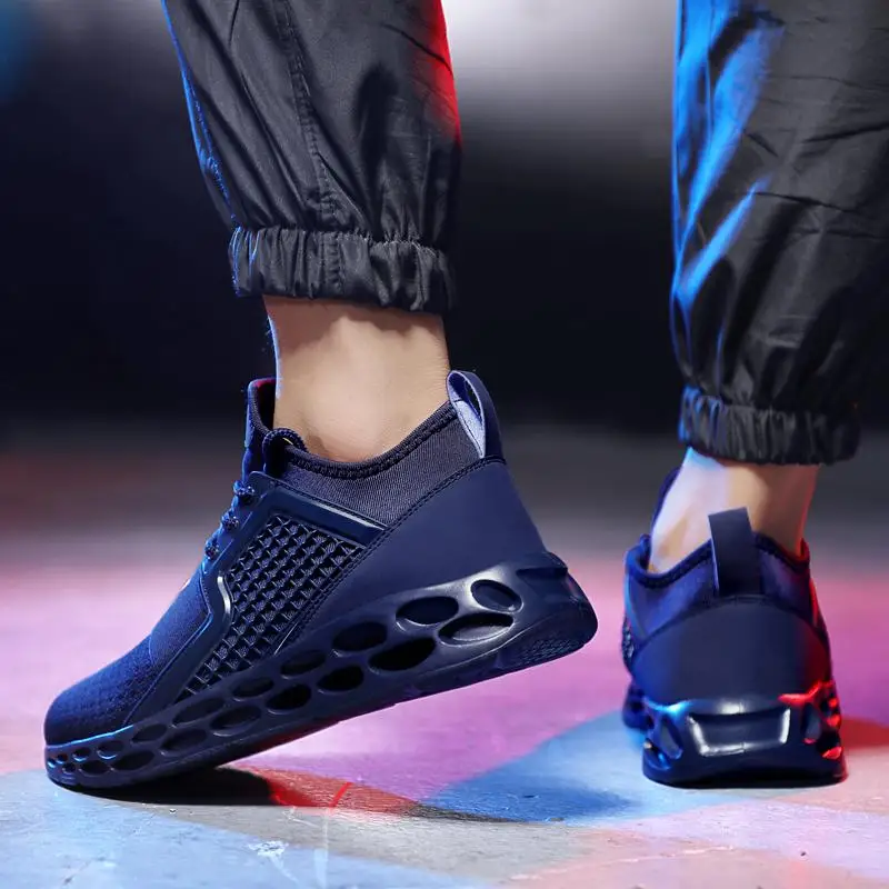 

Men's Running Shoes High Elastic Rubber Plastic Non-slip Hollow Sole Oversized Shoes High Quality Comfortable Lightweight Shoes