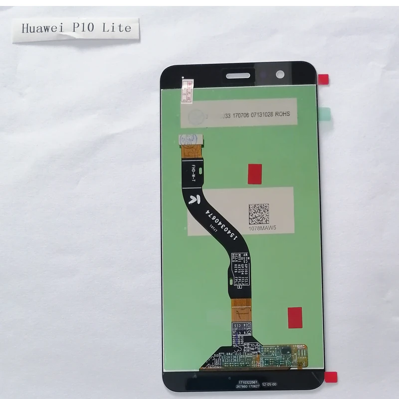 5.2-дюймовый дисплей LCD + сенсорный экран сборки с рамкой для Huawei P10 Lite WAS-LX2J WAS-LX2 WAS-L03T WAS-LX3