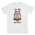 Сова с надписью You Are Hootiful Футболка 