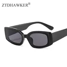 Солнцезащитные очки унисекс, квадратные, яркие цвета, прозрачные