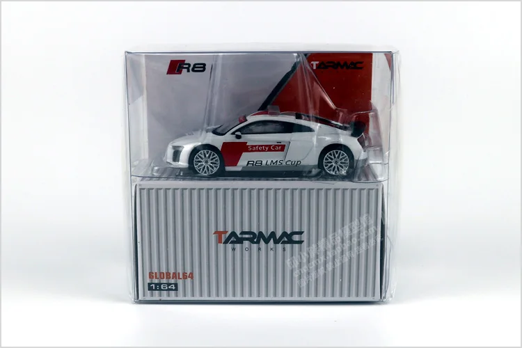 

Tarmac Works cars 1:64 AUDI R8 V10 Police car and safety car Alloy collection car