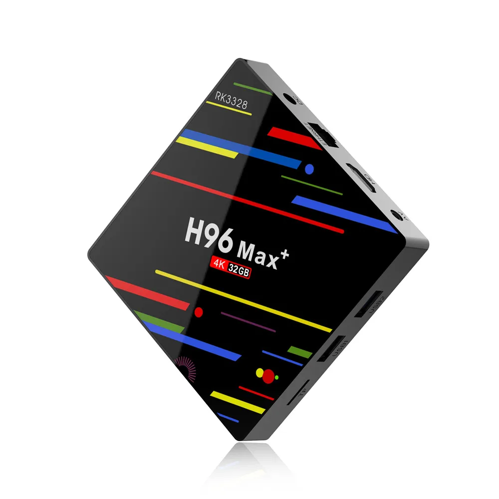 H96 MAX Plus ТВ приставка Android 9 0 смарт RK3328 4 ГБ 32 64 Гб 5G Wifi к H.265 медиаплеер Pro H2 PK X96