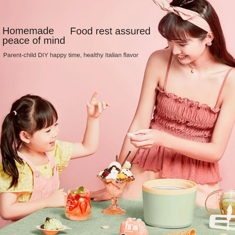 Машина для домашнего мороженого с аккумулятором портативная машина фруктового