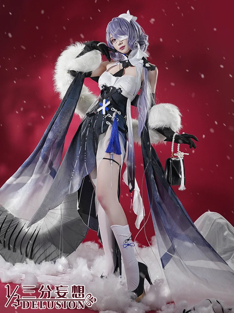 

Anime Arknights Whisperain RHODES ISLAND Sexy Cheongsam Party Uniform Role Play Cosplay Costume Halloween Women Free Shipping