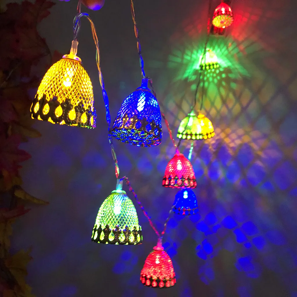 Рождественский светодиодный светильник вечерние гирлянды для комнаты сада