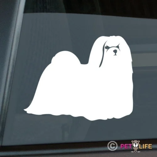 

Maltese Sticker Die Cut Vinyl window decal
