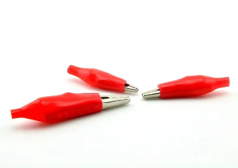 20 штук электрика металла защищенный зажим крокодил Тесты аварийного запуска