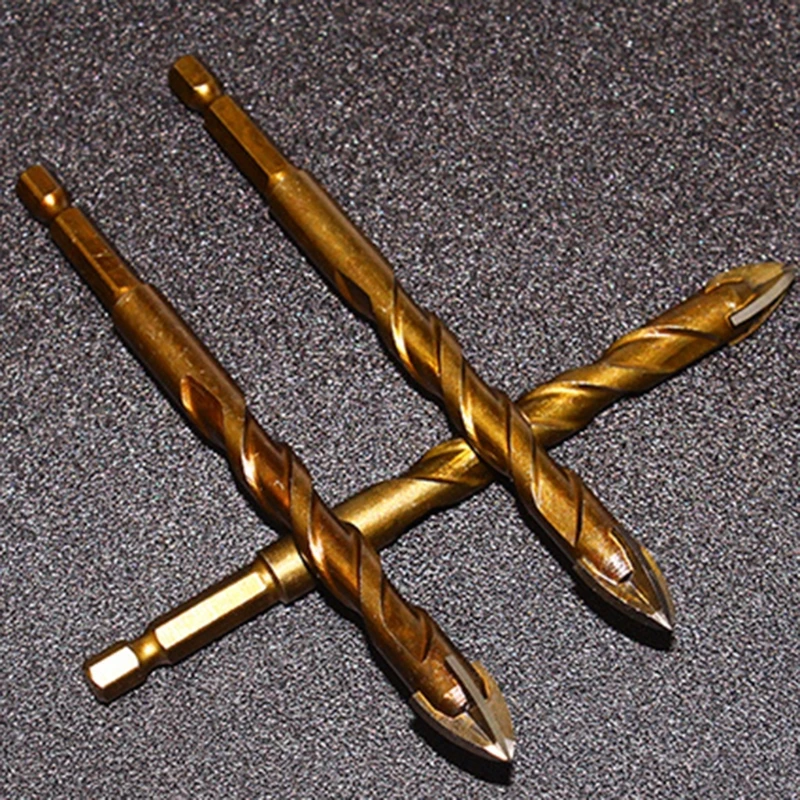 Дрель с шестигранной ручкой и четырьмя лезвиями из Керамического Сплава