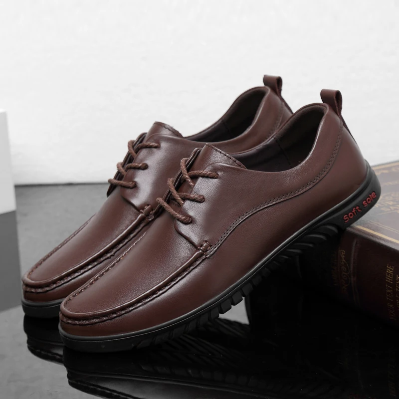 

Mens Causal Shoes Casual Men's Sneakers Shoes Men Fashion Leather Sport Shoe Man Leisure Mens Sports For Black Flat Sneaker
