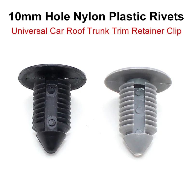 Заклепки нейлоновые пластиковые для автомобильных креплений универсальные