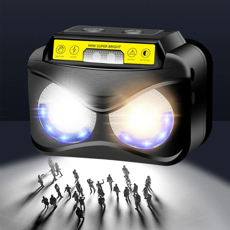 

Super Bright Outdoor Working Headlamps Lightweight Waterproof LED Head Torch USB