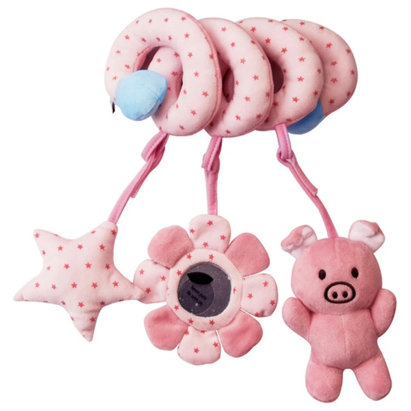 

Infant Toys Baby Crib Rattles Mobile Revolves Around the Bed Stroller Playing Toy Baby Car Lathe Hanging 0-36 Months New
