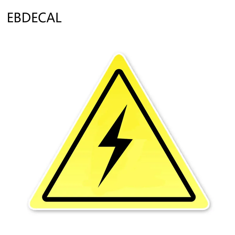 Ebdeckle тщательный Электрический шок авто машина бампер окно переводные наклейки