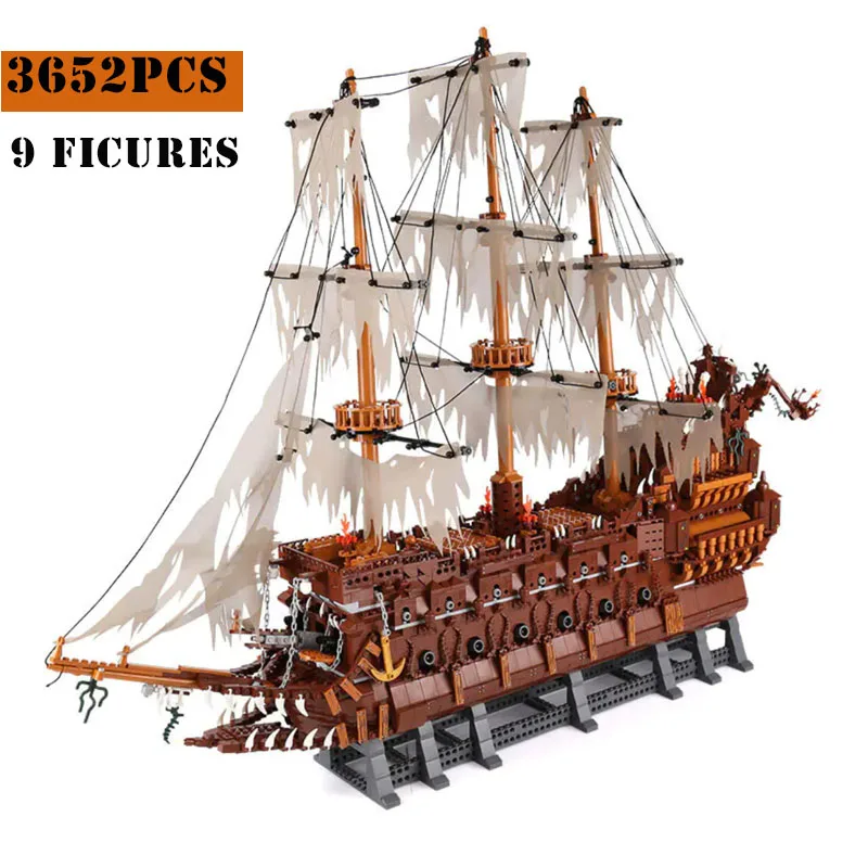 Конструктор пиратские корабли из строительных блоков 16016 | Игрушки и хобби