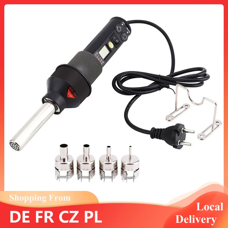 450W ЖК-дисплей электронный тепла фена Регулируемый паяльной станции горячий