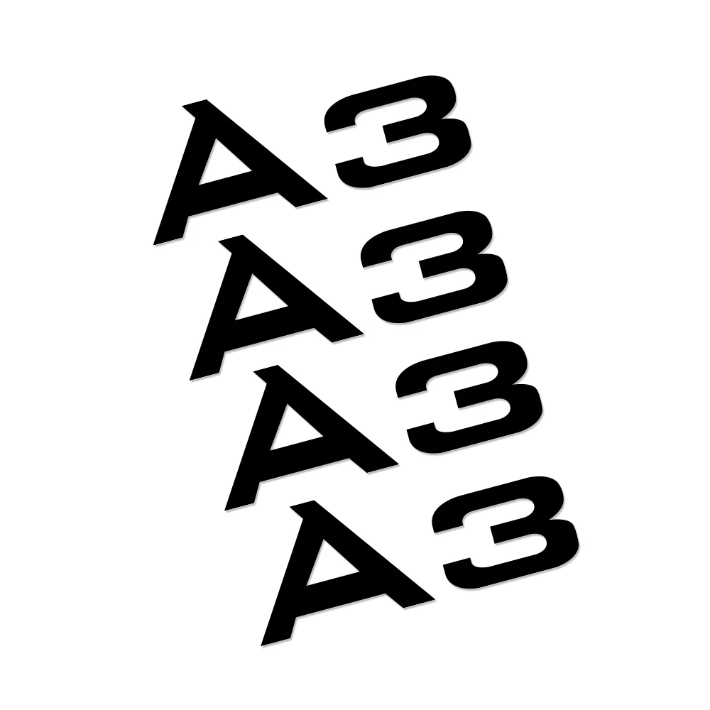4 шт. наклейки на дверные ручки для Audi A4 B5 B6 B7 B8 A3 8P 8 В 8L A5 A6 C6 C5 C7 A1 A7 A8 Q2 Q3 Q5 Q7 TT RS3 RS4 RS5