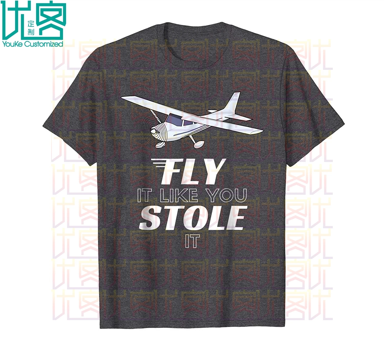 Fly It Like You whold Funny Pilot Airplane футболка удивительные Уникальные повседневные футболки