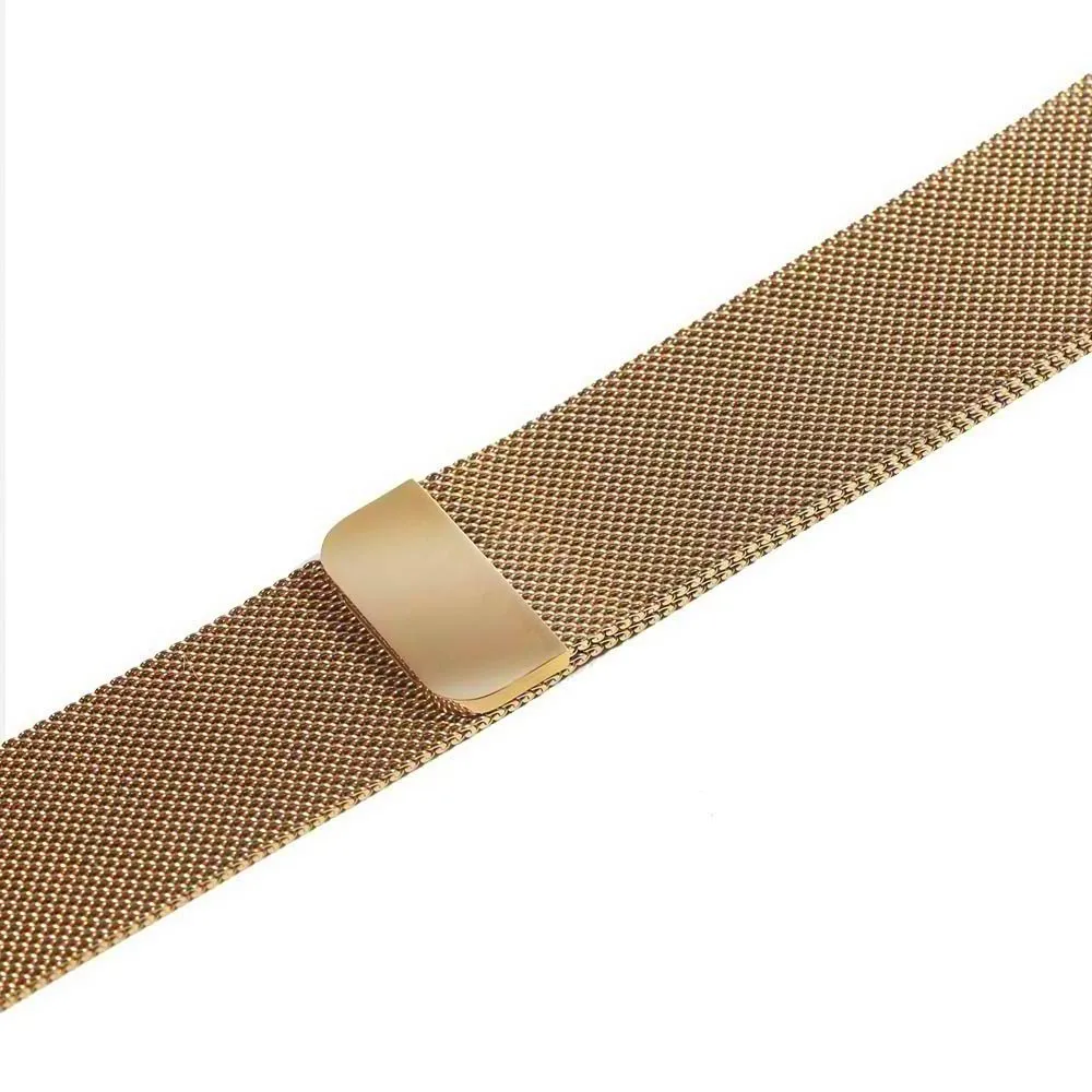 Ремешок для Apple Watch Milanese Loop band для iwatch series 4 3 2 1 браслет 40 мм 44 мм iphone ремень 38 42 мм аксессуары - Цвет ремешка: retro gold