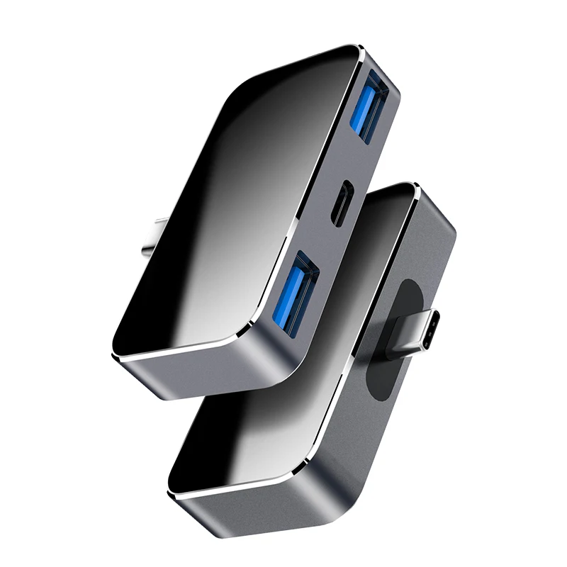 Тонкий USB-концентратор 3 в 1 с 2 портами USB 0 usb C концентратор type c Поддержка