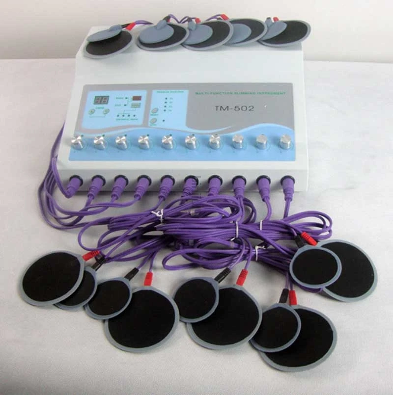 

High Quality Body Slimming Fitness Thermionic Electric Muscle Stimulator Russian Waves EMS Electro Muscle Stimulator