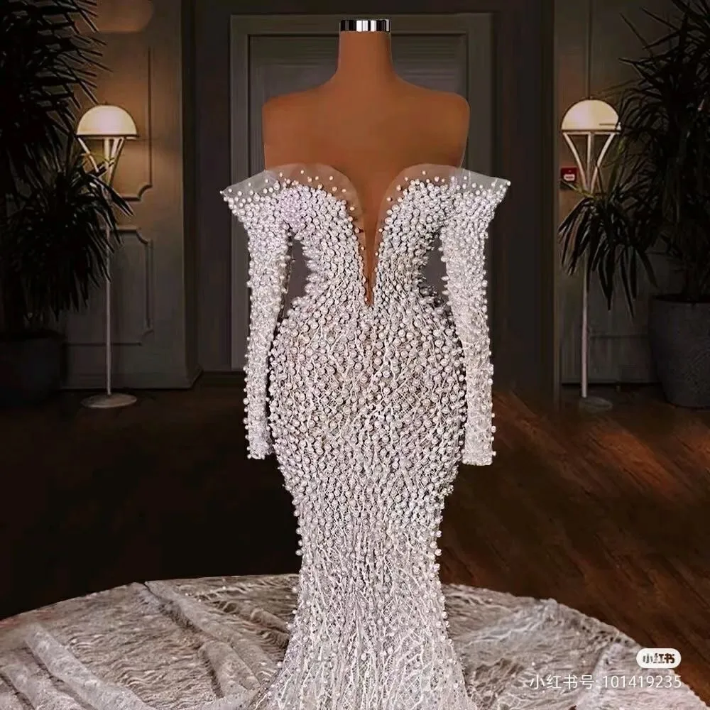 

Custom Made Wedding Dresses Lace Amazing Saudi Arabia 2021 Robe De Mariee Turkish Couture Dubai Strapless Bridal Gowns Kaftans