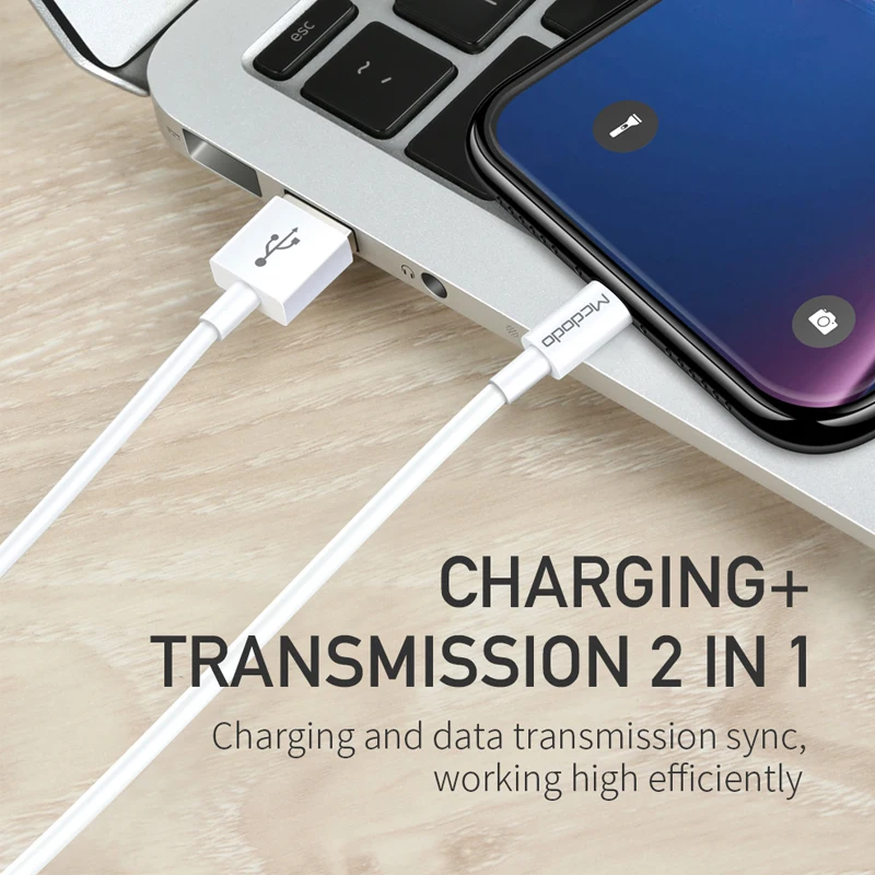 Mcdodo USB кабель 2A для Lightning iPhone X XS Max XR 8 7 быстрой зарядки IOS 13 телефона iPad iPod|Кабели