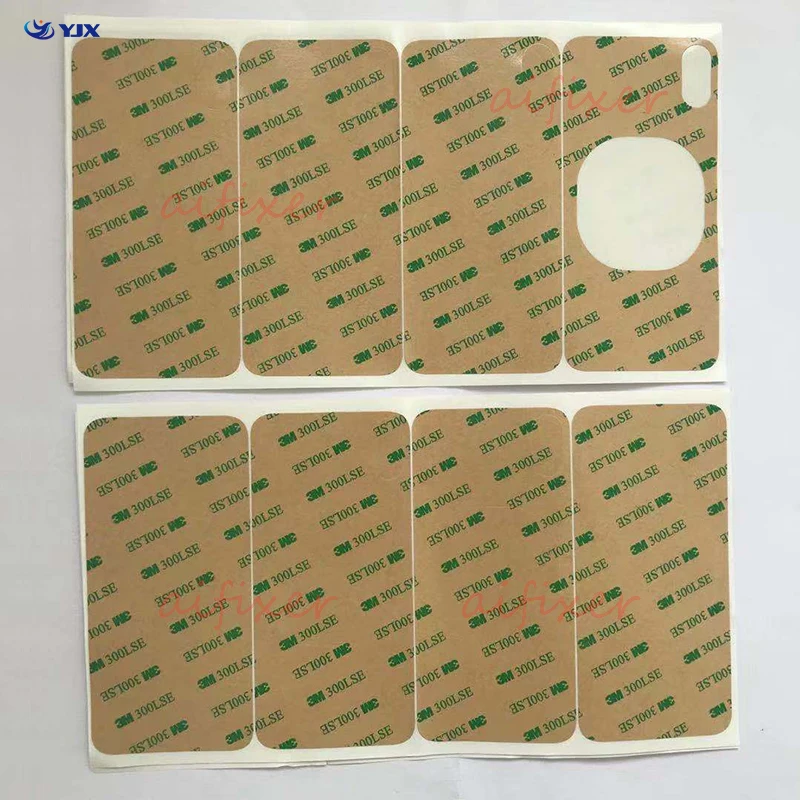 Aiфиксатор 8 шт./лот 3 м клейкая лента на заднюю панель для iPhone 8 8P X Xs XR 11 Pro Max задняя крышка батарейного отсека