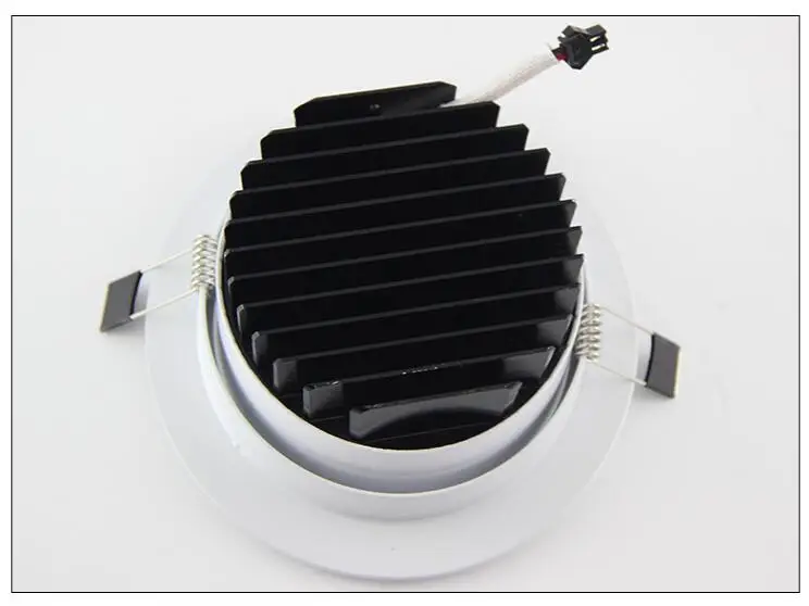 10pcs 68mm 85-265v Recessed Cob Led Downlight Spot Light Ceiling Down Lamp Сафиты Для Потолка | Лампы и освещение