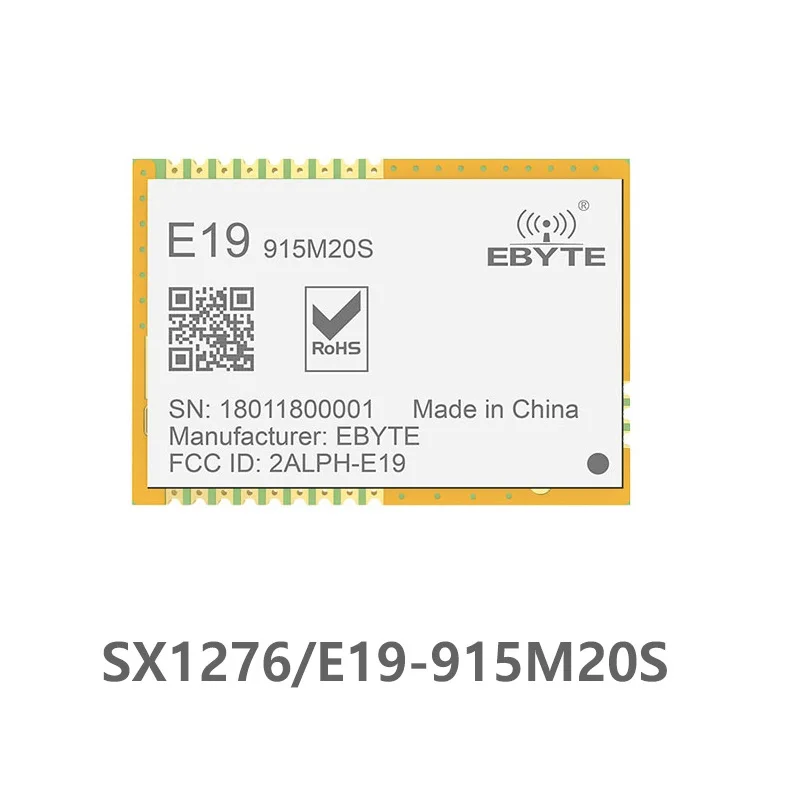 Lora Беспроводная приемопередаточная антенна отверстия Диапазон действия SX1276 915