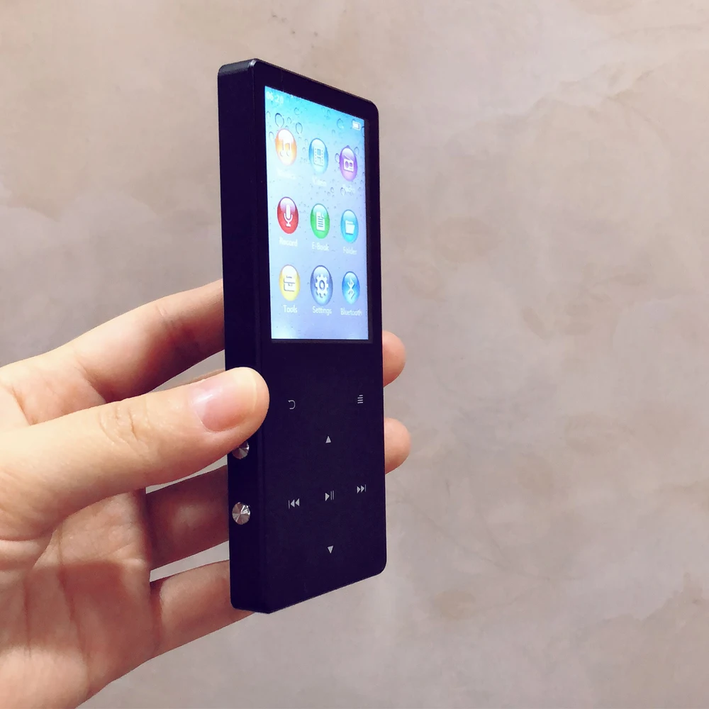 Mp3-плеер H3 Hi-Fi плеер с Bluetooth экраном 2 4 дюйма 16 Гб встроенной памяти радио и режим