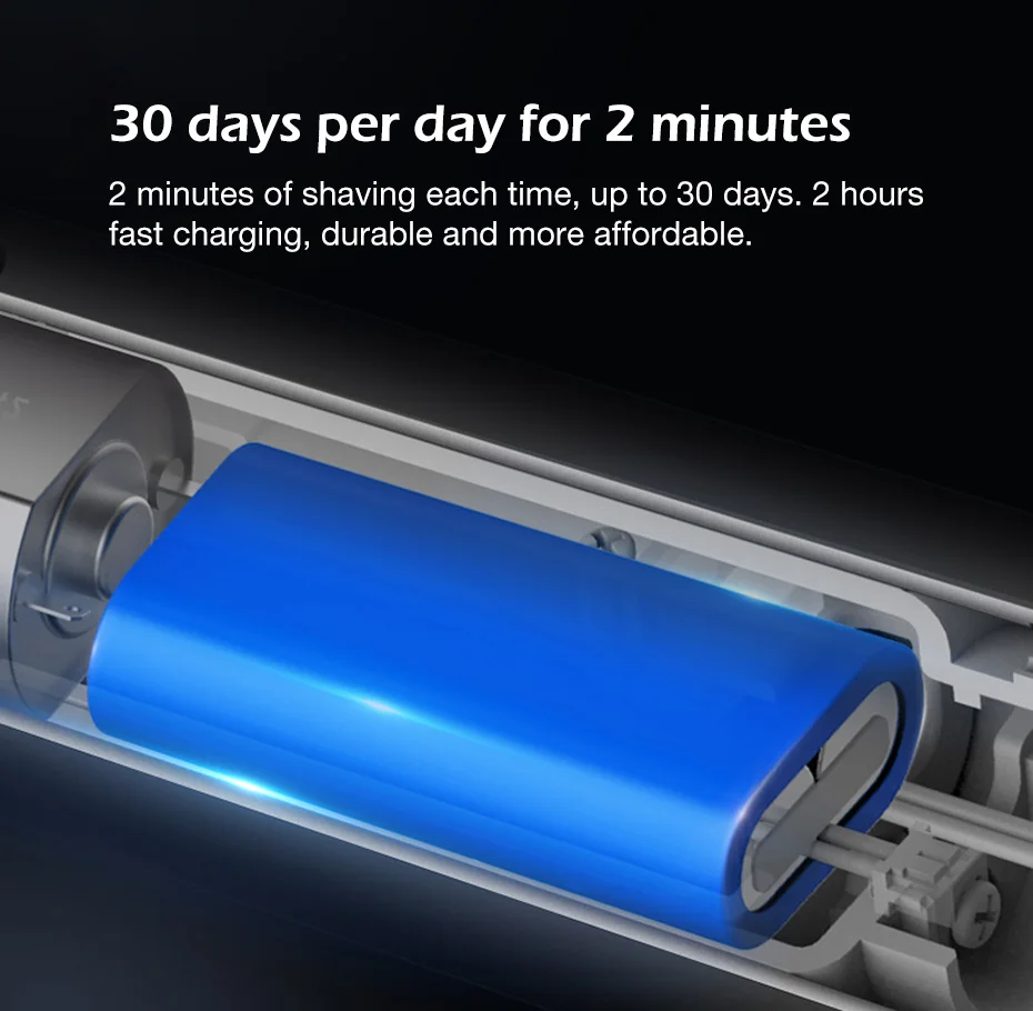 Xiaomi Mijia SMATE USB электрическая бритва мини Портативная Мужская бритва Водонепроницаемая моющаяся бритва с одним лезвием машинка для бритья триммер для бороды