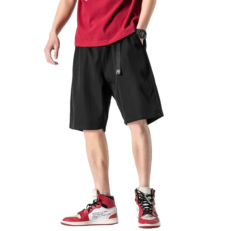 

BOLUBAO Men Streetwear Summer Solid Color Casual Shorts Men Straight Shorts Plus