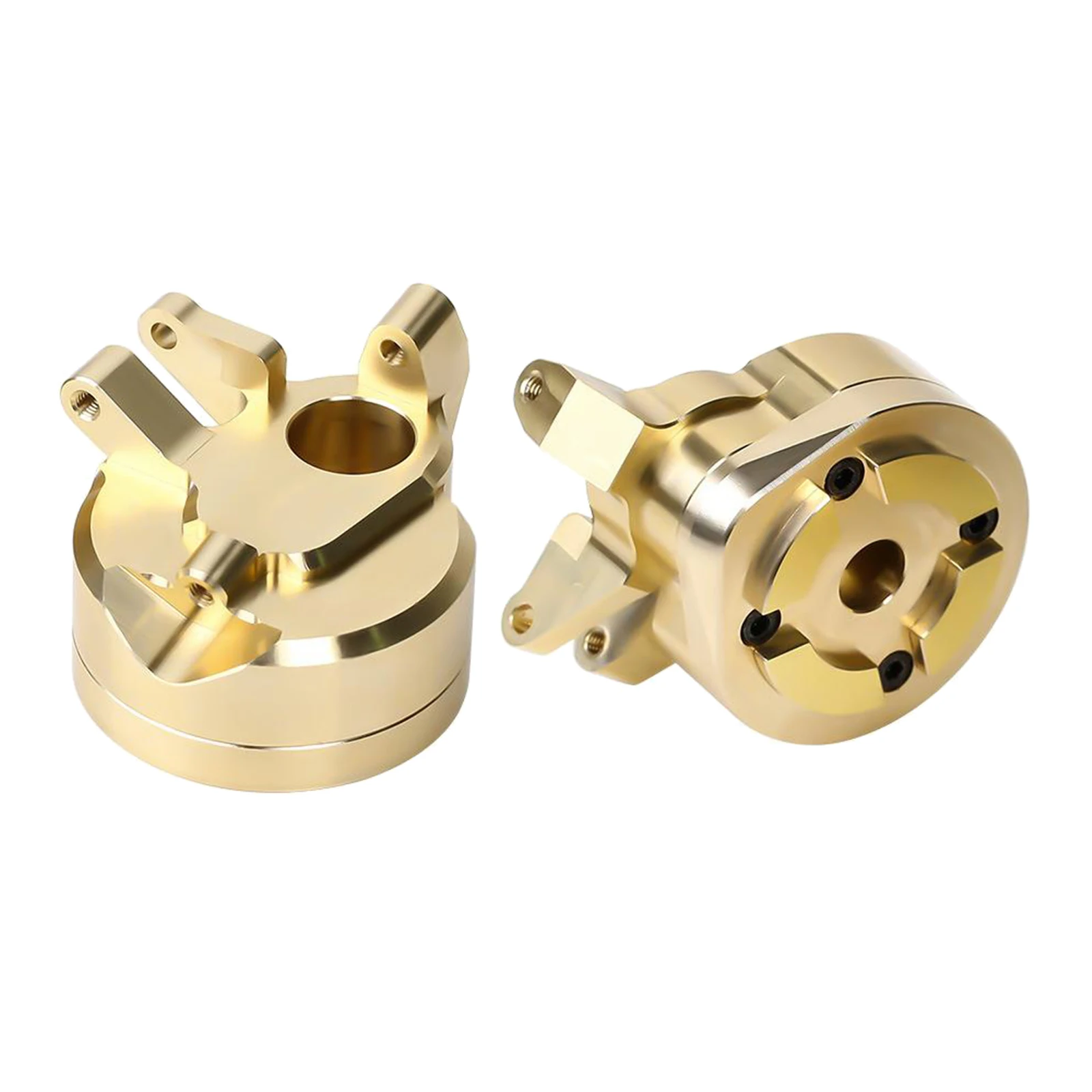 

2pcs Heavy Duty Steering Knuckle + 2pcs Steering Gear Cover for SCX10 III, RC Car Upgrade Parts