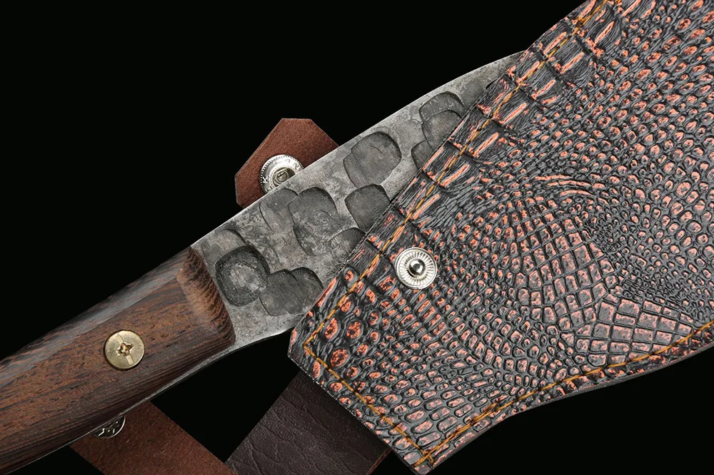 XITUO высокотвердый кухонный шеф повара режет мясорубку костей нож для мясника с