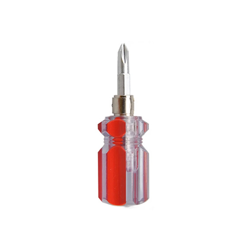 

Short Dual purpose Headed Mini stubby Mini Screwdriver Double Dual-use