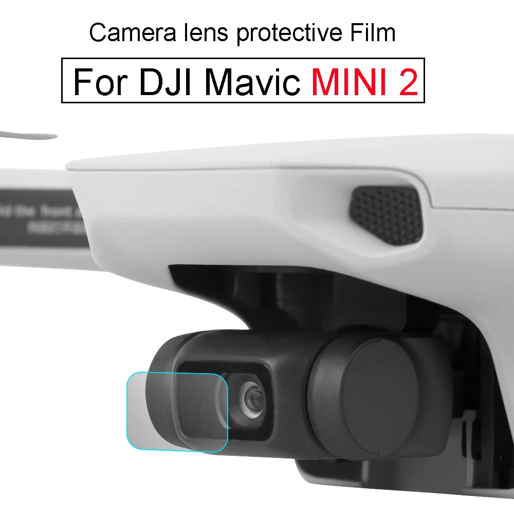2 комплекта Защитная пленка для объектива камеры DJI Mavic MINI Высокопрочное