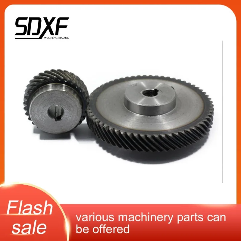 45 градусов Винтовая шестерня спиральная 1M13T/25T отверстие 8/10/15 мм леворукий супер