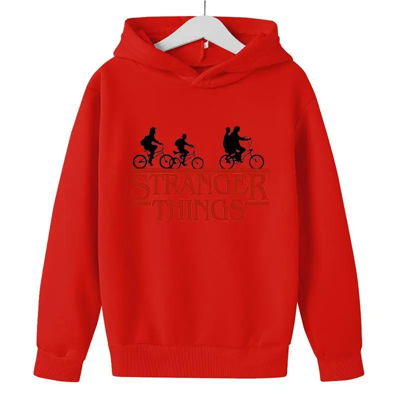 

Dropship 2021 Hot Boy Hoodies Stranger Things Season 3 Sweatshirt Tv Series Stranger Things Print Winter Warm Tops Anime Clothes