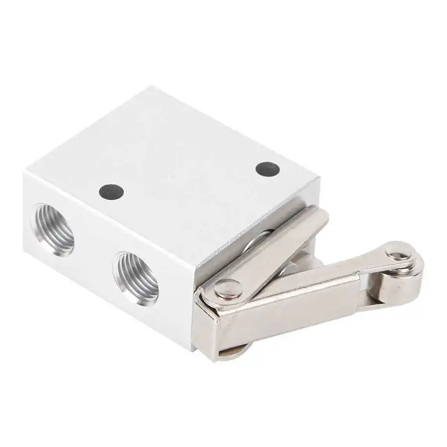 Кнопка клапан трехходовой Алюминий сплав пневматическое оборудование JM 07 R G1/4