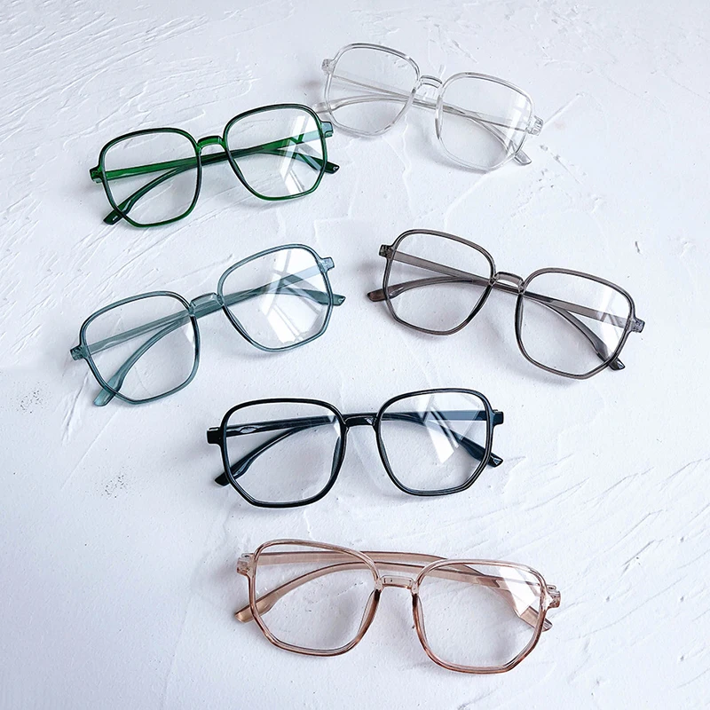 

1 Pcs Oversized Anti Blue Light Computer Eyewear Frame For Women&men Unisex Non-prescription Anti-blue Light Glasses
