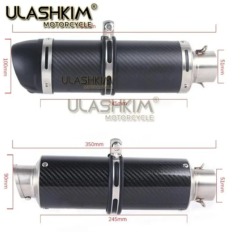 Мотоцикл Полный выхлопных газов спасательная система-измененной среднего звена