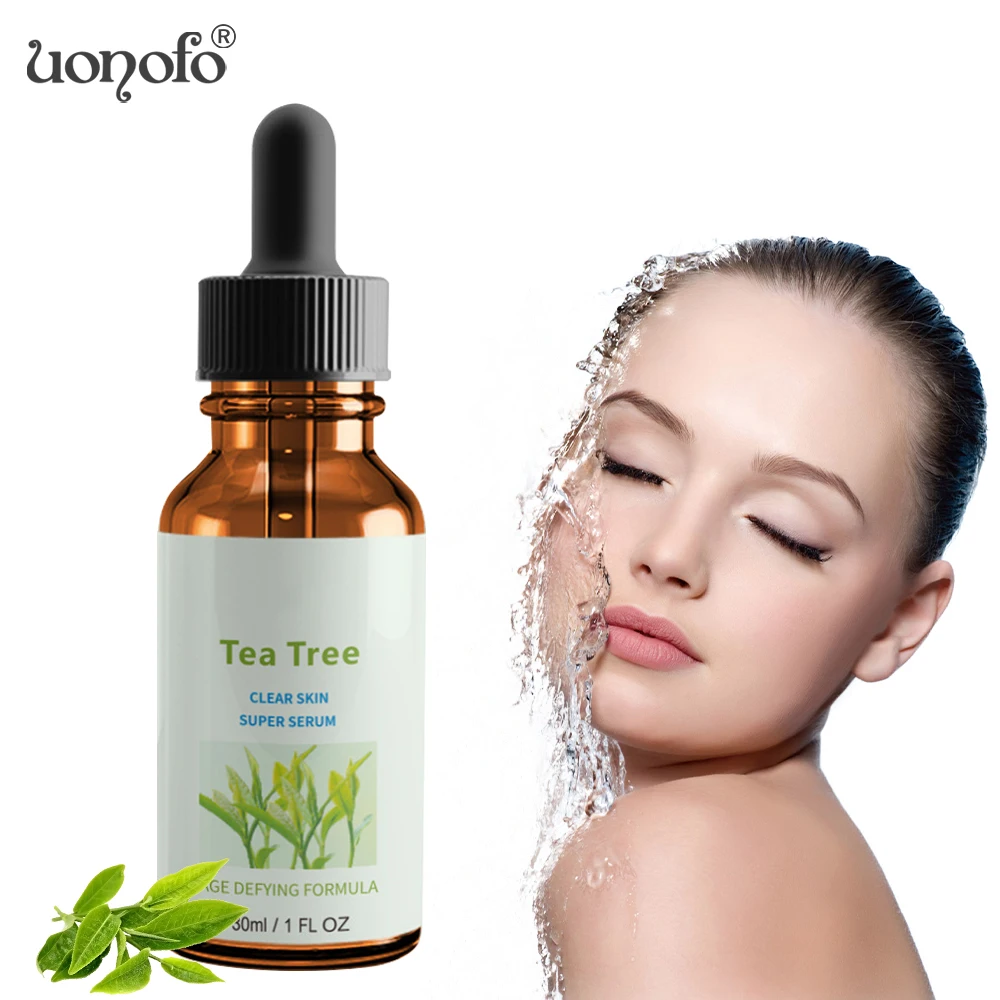 100% натуральное эфирное масло чайного дерева UONOFO экстракт против морщин удаление